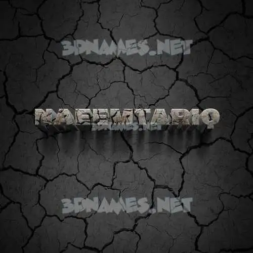 naeemtariq in Cracked Stone style - 3D name wallpaper naeemtariq in Cracked Stone style - 3D name wallpaper