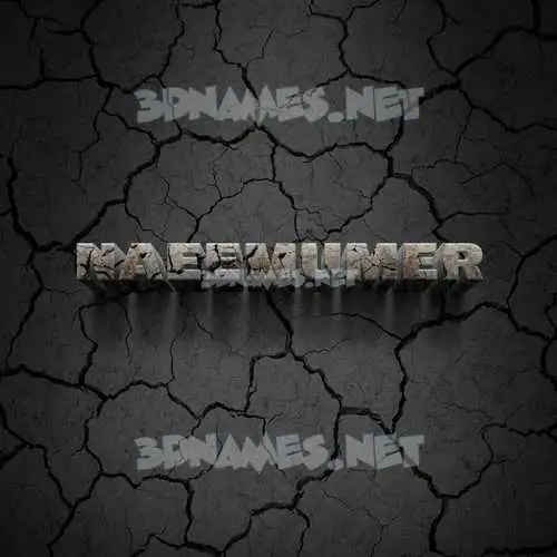 naeemumer in Cracked Stone style - 3D name wallpaper naeemumer in Cracked Stone style - 3D name wallpaper
