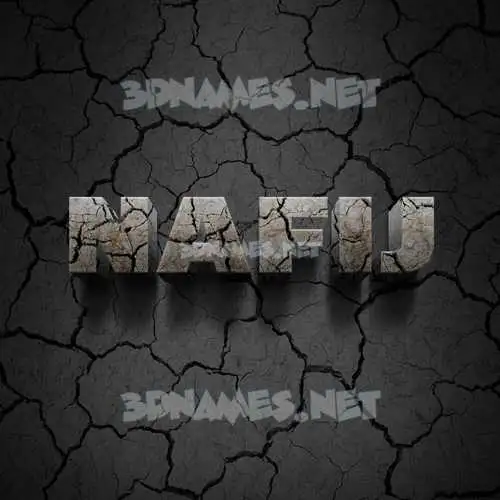 nafij in Cracked Stone style - 3D name wallpaper nafij in Cracked Stone style - 3D name wallpaper