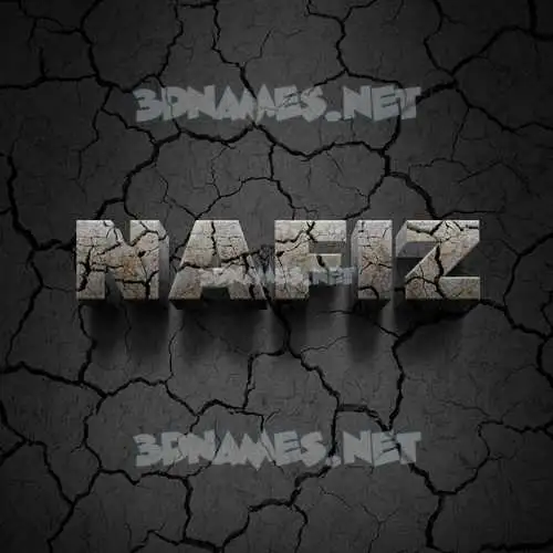 nafiz in Cracked Stone style - 3D name wallpaper nafiz in Cracked Stone style - 3D name wallpaper