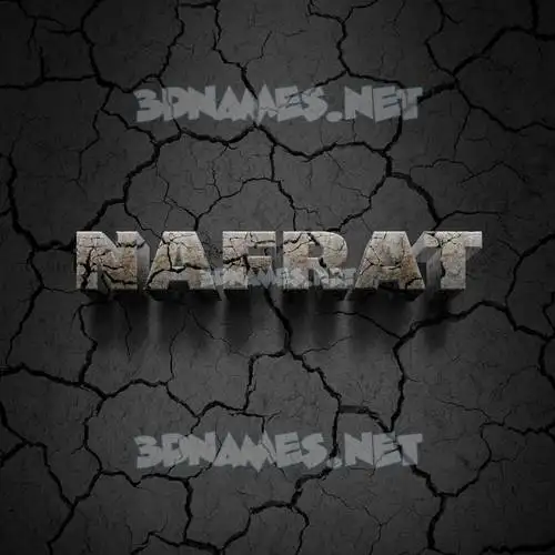 nafrat in Cracked Stone style - 3D name wallpaper nafrat in Cracked Stone style - 3D name wallpaper