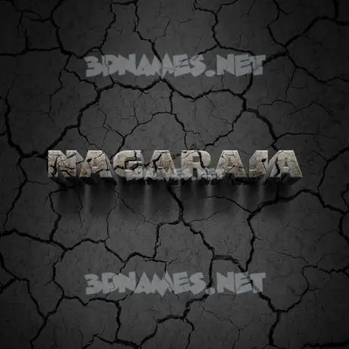 nagaraja in Cracked Stone style - 3D name wallpaper nagaraja in Cracked Stone style - 3D name wallpaper