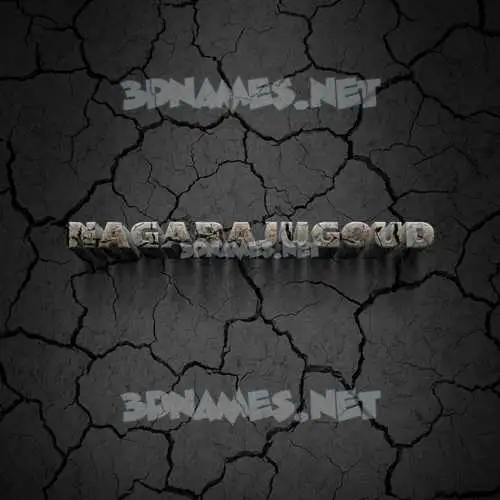 nagarajugoud in Cracked Stone style - 3D name wallpaper nagarajugoud in Cracked Stone style - 3D name wallpaper