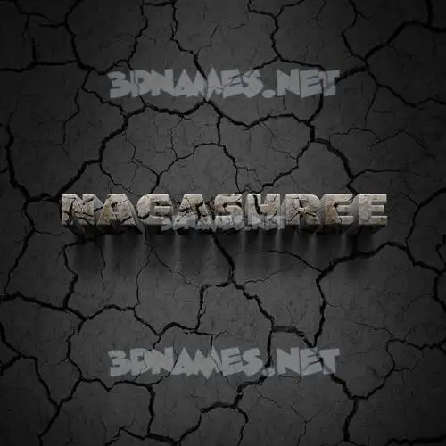 nagashree in Cracked Stone style - 3D name wallpaper nagashree in Cracked Stone style - 3D name wallpaper