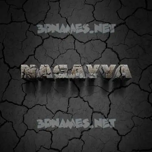 nagayya in Cracked Stone style - 3D name wallpaper nagayya in Cracked Stone style - 3D name wallpaper