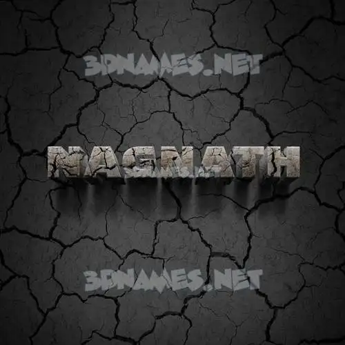 nagnath in Cracked Stone style - 3D name wallpaper nagnath in Cracked Stone style - 3D name wallpaper