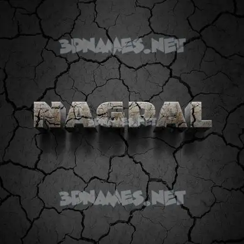 nagpal in Cracked Stone style - 3D name wallpaper nagpal in Cracked Stone style - 3D name wallpaper