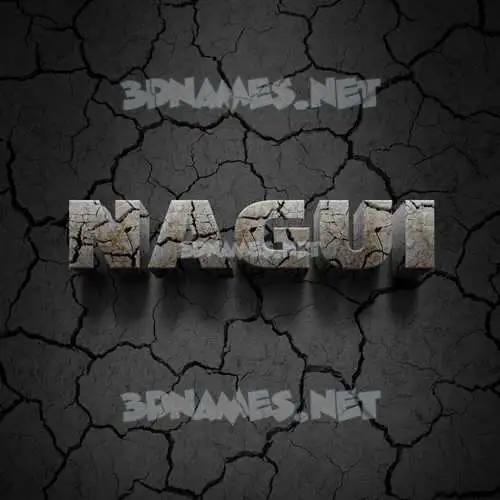 nagui in Cracked Stone style - 3D name wallpaper nagui in Cracked Stone style - 3D name wallpaper