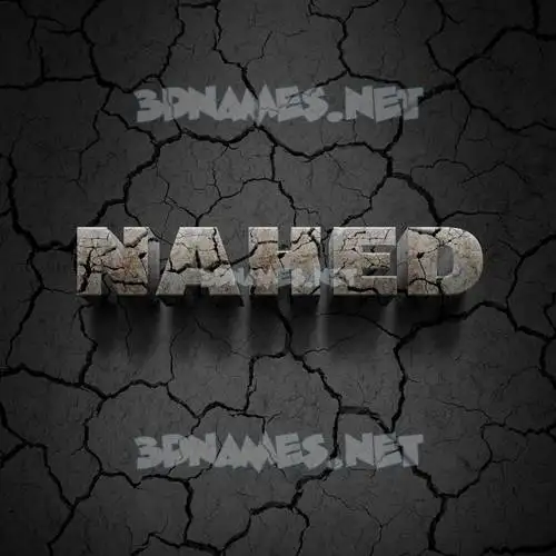 nahed in Cracked Stone style - 3D name wallpaper nahed in Cracked Stone style - 3D name wallpaper