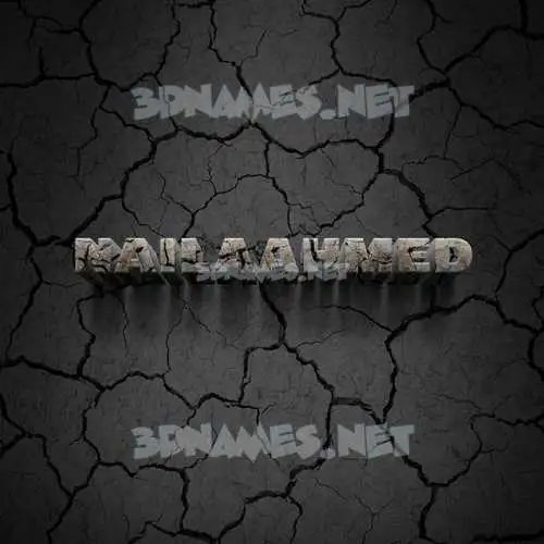 nailaahmed in Cracked Stone style - 3D name wallpaper nailaahmed in Cracked Stone style - 3D name wallpaper