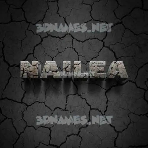 nailea in Cracked Stone style - 3D name wallpaper nailea in Cracked Stone style - 3D name wallpaper