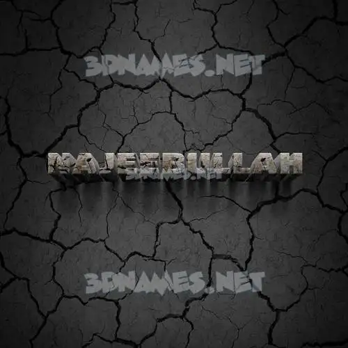 najeebullah in Cracked Stone style - 3D name wallpaper najeebullah in Cracked Stone style - 3D name wallpaper