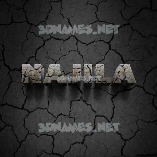 najila in Cracked Stone style - 3D name wallpaper najila in Cracked Stone style - 3D name wallpaper