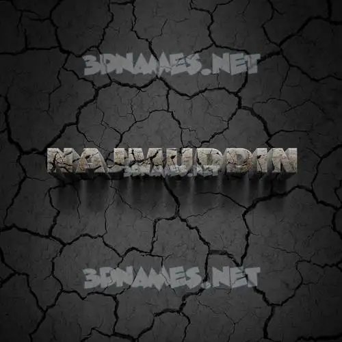 najmuddin in Cracked Stone style - 3D name wallpaper najmuddin in Cracked Stone style - 3D name wallpaper