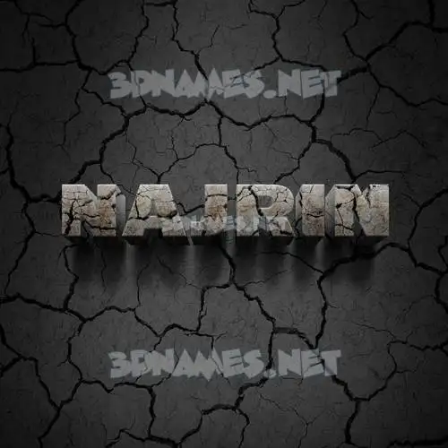 najrin in Cracked Stone style - 3D name wallpaper najrin in Cracked Stone style - 3D name wallpaper