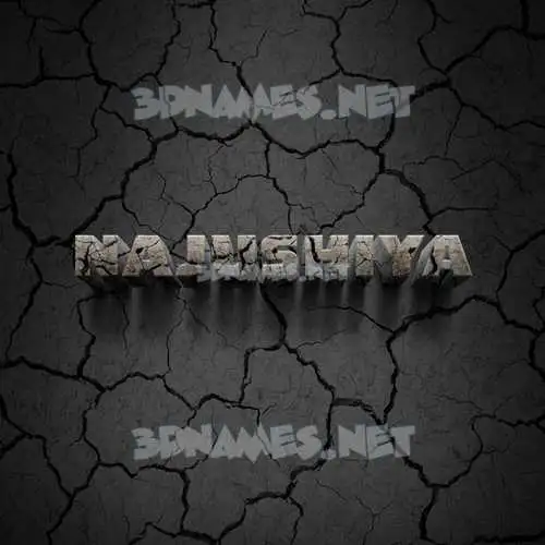 najushiya in Cracked Stone style - 3D name wallpaper najushiya in Cracked Stone style - 3D name wallpaper