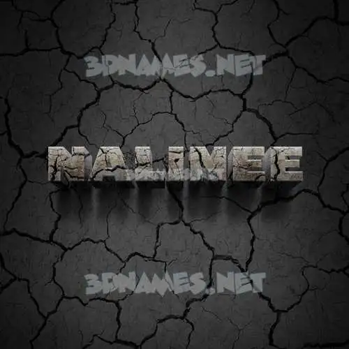 nalinee in Cracked Stone style - 3D name wallpaper nalinee in Cracked Stone style - 3D name wallpaper