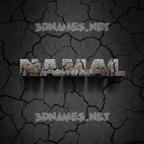 namal in Cracked Stone style - 3D name wallpaper namal in Cracked Stone style - 3D name wallpaper