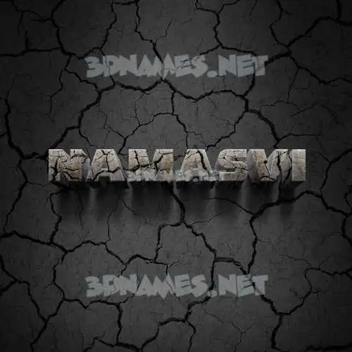 namasvi in Cracked Stone style - 3D name wallpaper namasvi in Cracked Stone style - 3D name wallpaper