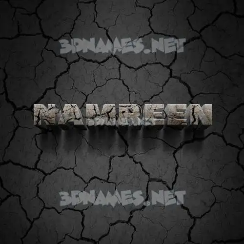 namreen in Cracked Stone style - 3D name wallpaper namreen in Cracked Stone style - 3D name wallpaper