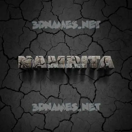 namrita in Cracked Stone style - 3D name wallpaper namrita in Cracked Stone style - 3D name wallpaper