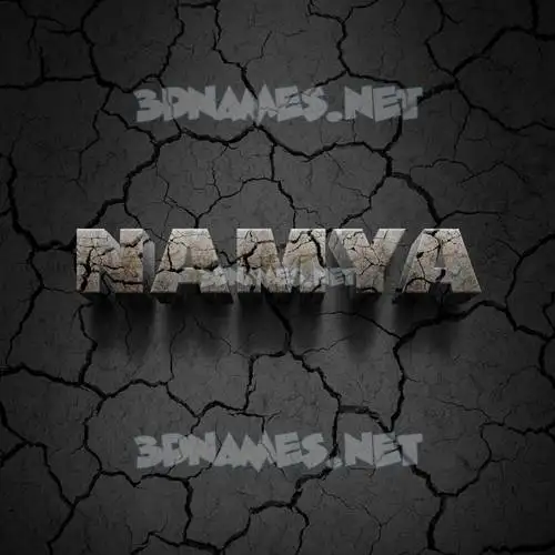 namya in Cracked Stone style - 3D name wallpaper namya in Cracked Stone style - 3D name wallpaper