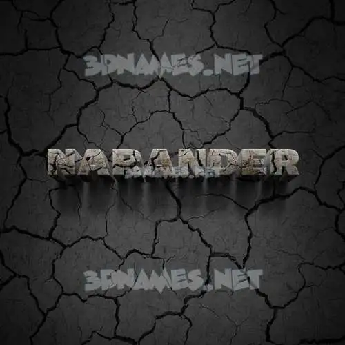 narander in Cracked Stone style - 3D name wallpaper narander in Cracked Stone style - 3D name wallpaper