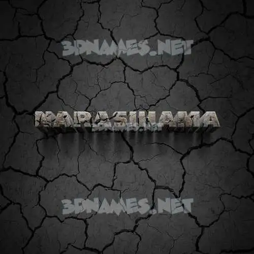 narasihama in Cracked Stone style - 3D name wallpaper narasihama in Cracked Stone style - 3D name wallpaper