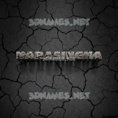 narasingha in Cracked Stone style - 3D name wallpaper narasingha in Cracked Stone style - 3D name wallpaper