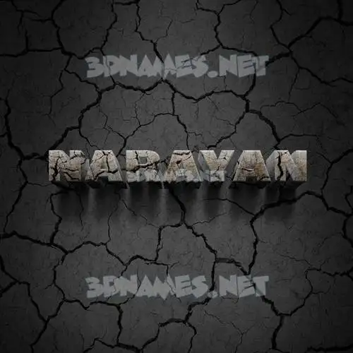narayan in Cracked Stone style - 3D name wallpaper narayan in Cracked Stone style - 3D name wallpaper