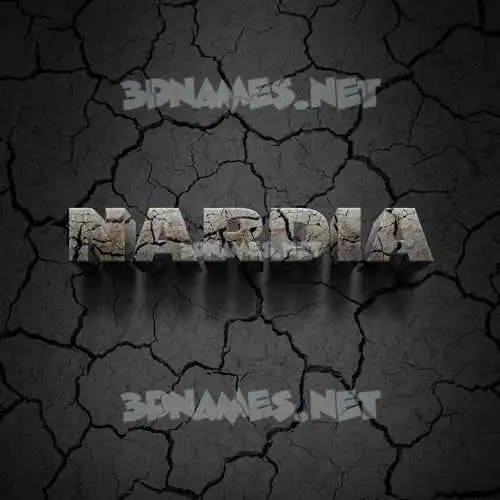 nardia in Cracked Stone style - 3D name wallpaper nardia in Cracked Stone style - 3D name wallpaper