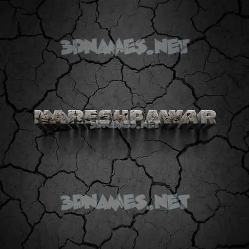nareshpawar in Cracked Stone style - 3D name wallpaper nareshpawar in Cracked Stone style - 3D name wallpaper