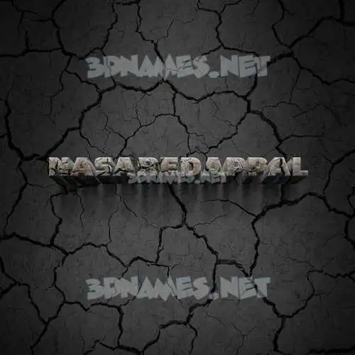 nasaredappal in Cracked Stone style - 3D name wallpaper nasaredappal in Cracked Stone style - 3D name wallpaper