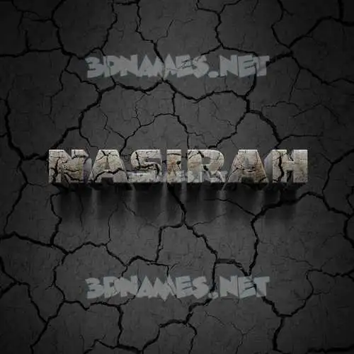nasirah in Cracked Stone style - 3D name wallpaper nasirah in Cracked Stone style - 3D name wallpaper