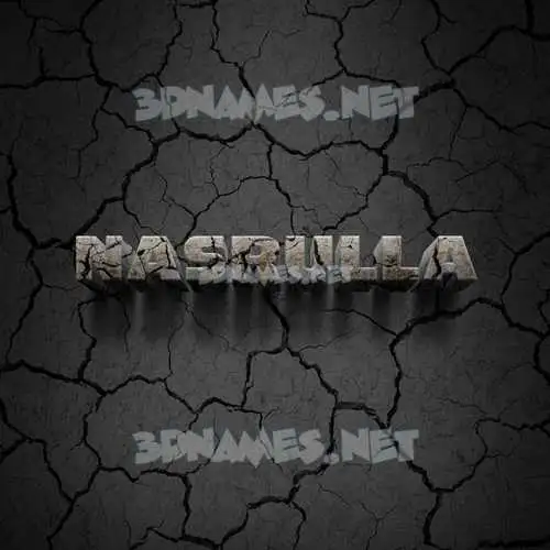 nasrulla in Cracked Stone style - 3D name wallpaper nasrulla in Cracked Stone style - 3D name wallpaper