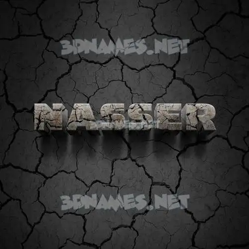 nasser in Cracked Stone style - 3D name wallpaper nasser in Cracked Stone style - 3D name wallpaper