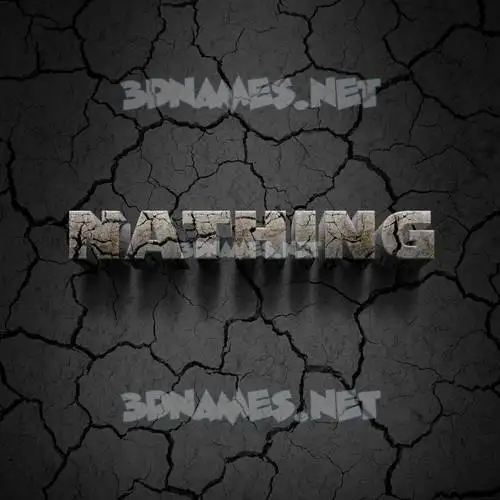nathing in Cracked Stone style - 3D name wallpaper nathing in Cracked Stone style - 3D name wallpaper