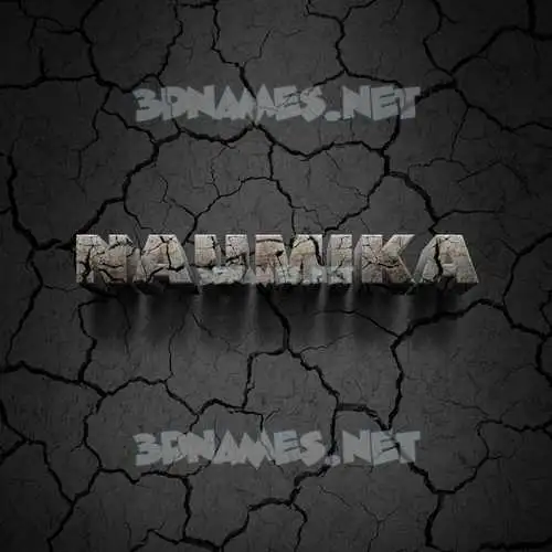 naumika in Cracked Stone style - 3D name wallpaper naumika in Cracked Stone style - 3D name wallpaper