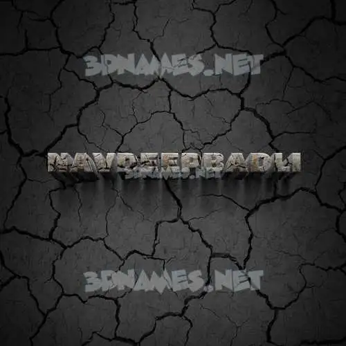 navdeepbadli in Cracked Stone style - 3D name wallpaper navdeepbadli in Cracked Stone style - 3D name wallpaper
