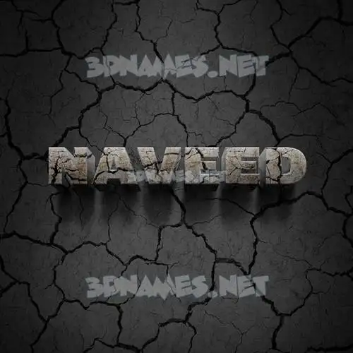 naveed in Cracked Stone style - 3D name wallpaper naveed in Cracked Stone style - 3D name wallpaper