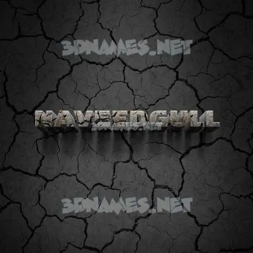naveedgull in Cracked Stone style - 3D name wallpaper naveedgull in Cracked Stone style - 3D name wallpaper