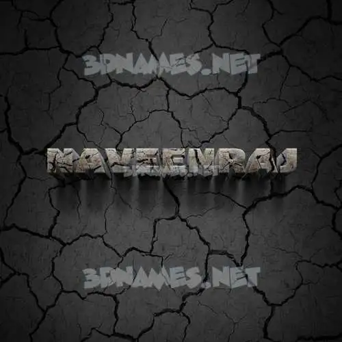 naveenraj in Cracked Stone style - 3D name wallpaper naveenraj in Cracked Stone style - 3D name wallpaper
