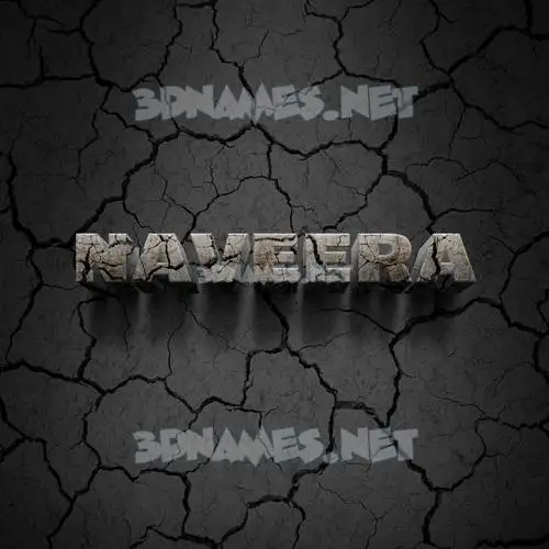naveera in Cracked Stone style - 3D name wallpaper naveera in Cracked Stone style - 3D name wallpaper