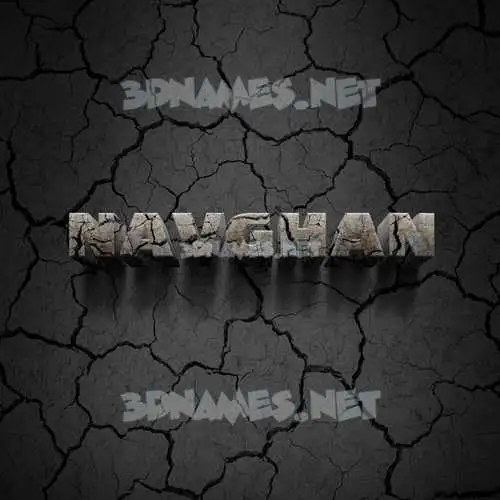 navghan in Cracked Stone style - 3D name wallpaper navghan in Cracked Stone style - 3D name wallpaper
