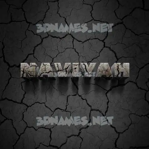 naviyah in Cracked Stone style - 3D name wallpaper naviyah in Cracked Stone style - 3D name wallpaper