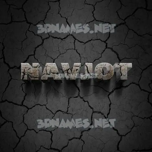 navjot in Cracked Stone style - 3D name wallpaper navjot in Cracked Stone style - 3D name wallpaper