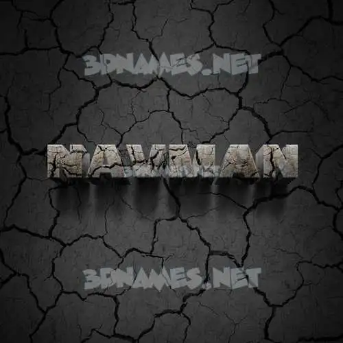 navman in Cracked Stone style - 3D name wallpaper navman in Cracked Stone style - 3D name wallpaper