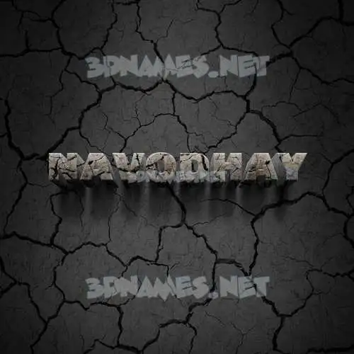 navodhay in Cracked Stone style - 3D name wallpaper navodhay in Cracked Stone style - 3D name wallpaper