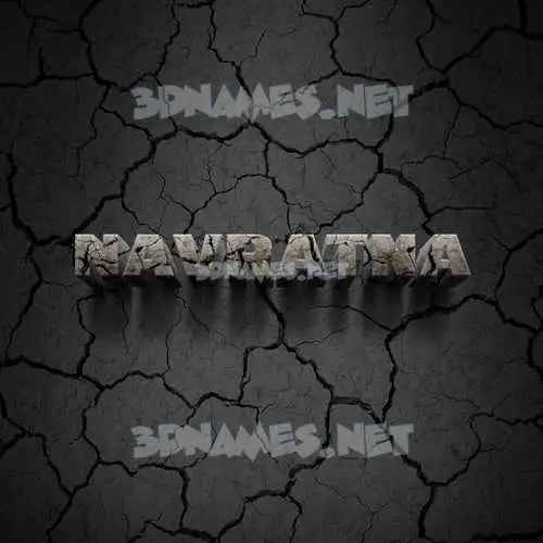 navratna in Cracked Stone style - 3D name wallpaper navratna in Cracked Stone style - 3D name wallpaper