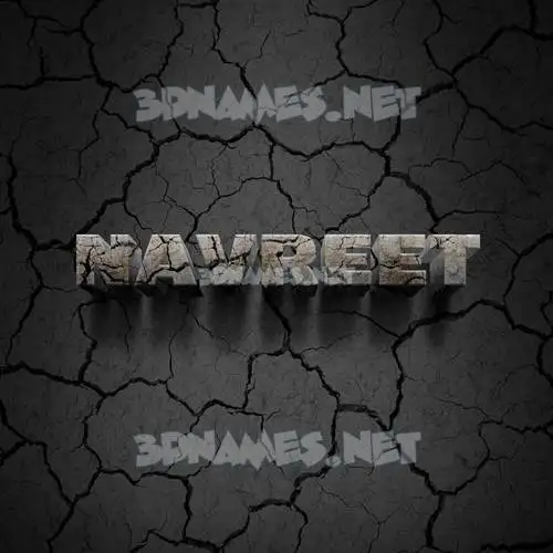 navreet in Cracked Stone style - 3D name wallpaper navreet in Cracked Stone style - 3D name wallpaper